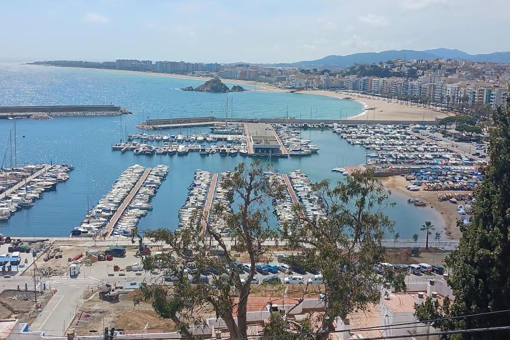 Alegre Apto Con Piscina, A 300M De La Playa. Blanes Kültér fotó